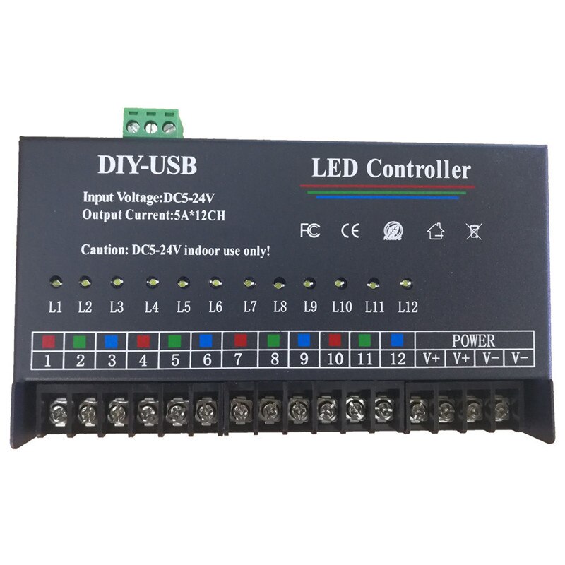 DIY-USB Ʈѷ 12   α׷ RGB LED ..